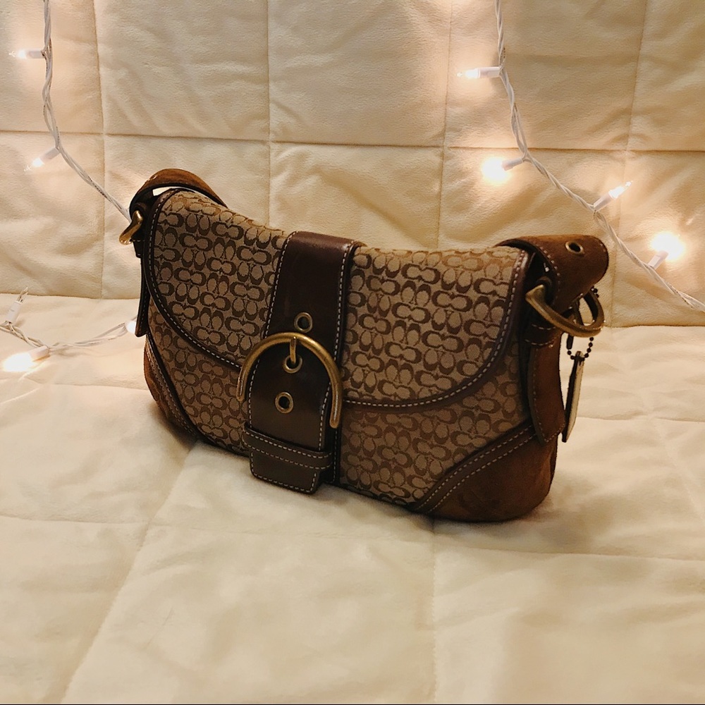 Coach Soho J04W-6818 Brown Shoulder Bag
